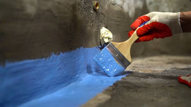 Commercial Interior Drainage System project at a Colfax, WI business property by SJ Waterproofing Pros